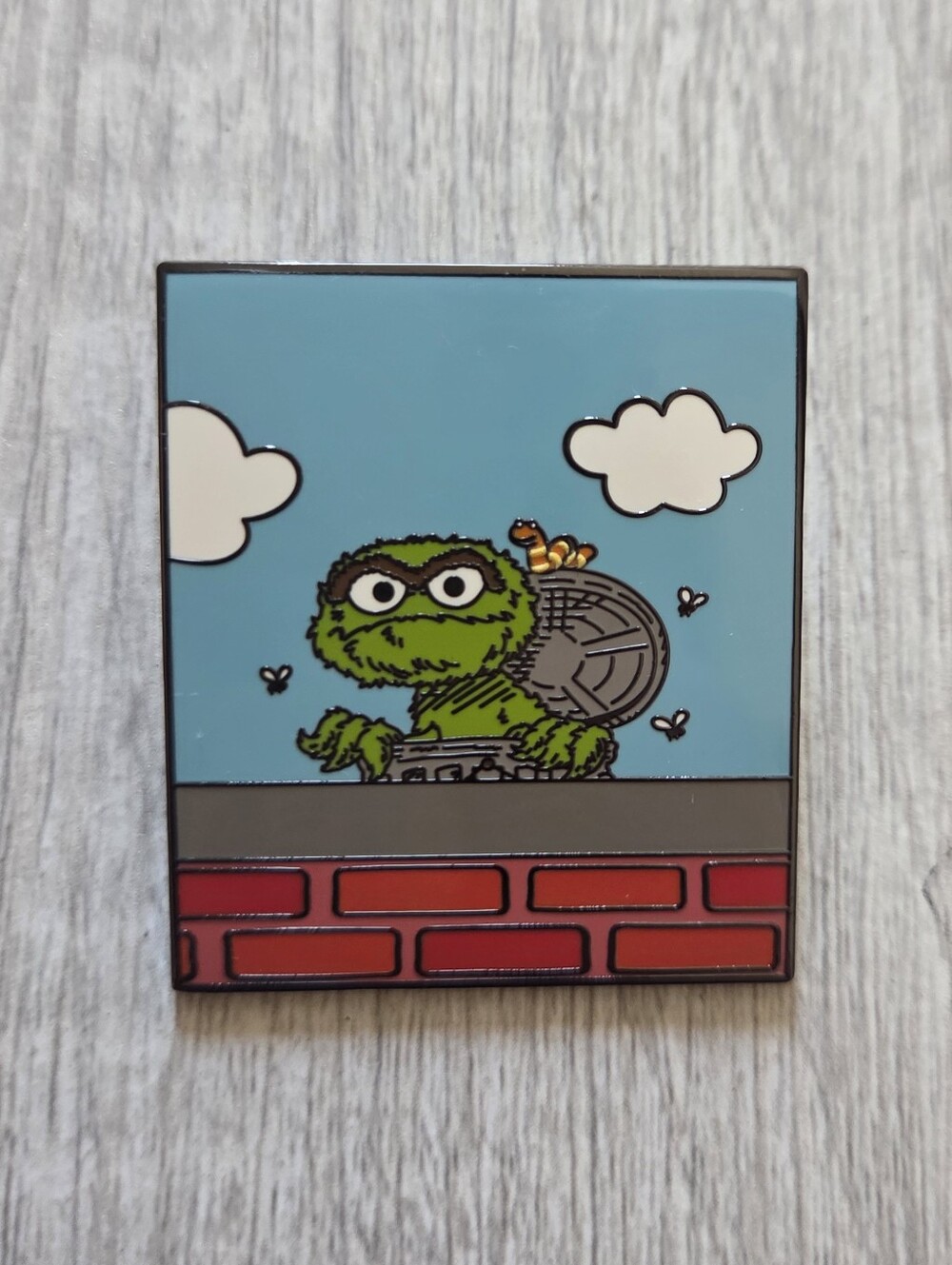 Loungefly Oscar the Grouch Sesame Street Neighborhood Friends Mystery Box Pin